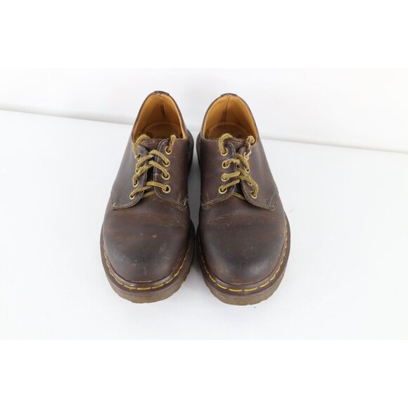 Dr. Martens | Shoes | Vtg 9s Dr Martens Mens Uk 6 Us 7  Vtg 90s Dr Martens Mens UK 6 US 7 Distressed Chunky Leather Shoes Oxfords Brown